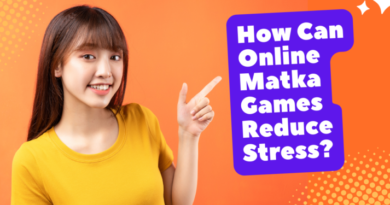 Online Matka Games Reduce Stress