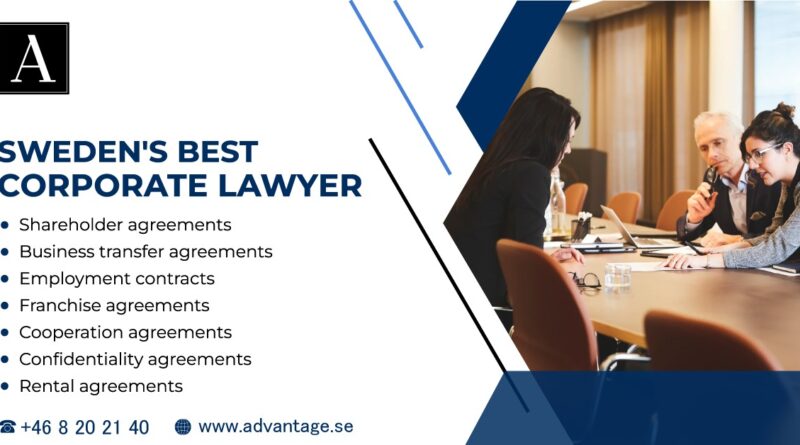 Sweden's best corporate lawyer