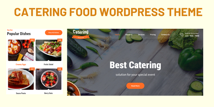 Catering Food WordPress Theme