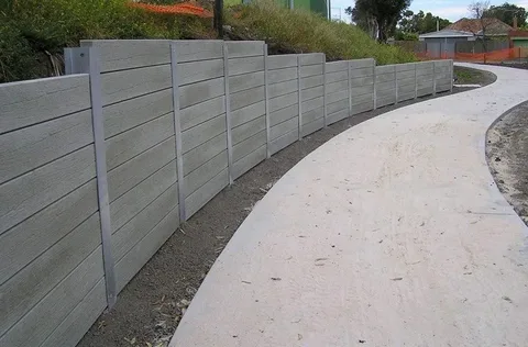 Concrete sleeper walls Brisbane
