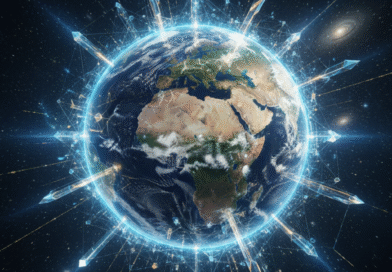 Guncangan Transendental: Ketika Kesadaran Individu Melebur Menjadi Organisme Global di Era Noosfer dan Kecerdasan Buatan